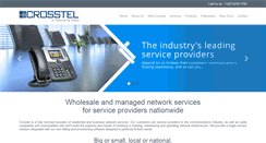Desktop Screenshot of crosstel.com